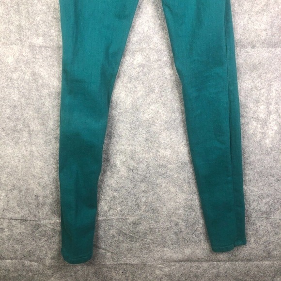 Joes Mid Rise Skinny Ankle Jeans Women's 25 Green Stretch Denim Casual - Picture 13 of 13